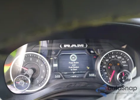 2025 Ram 1500 Lone Star 4X4 5'7 Box z USA, uszkodzony, nr VIN 1C6RRFFGXSN737224